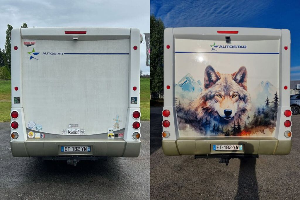 Covering de camping car