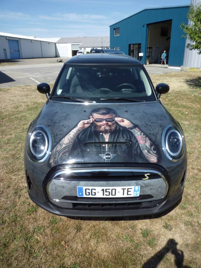 Covering véhicule de fonction