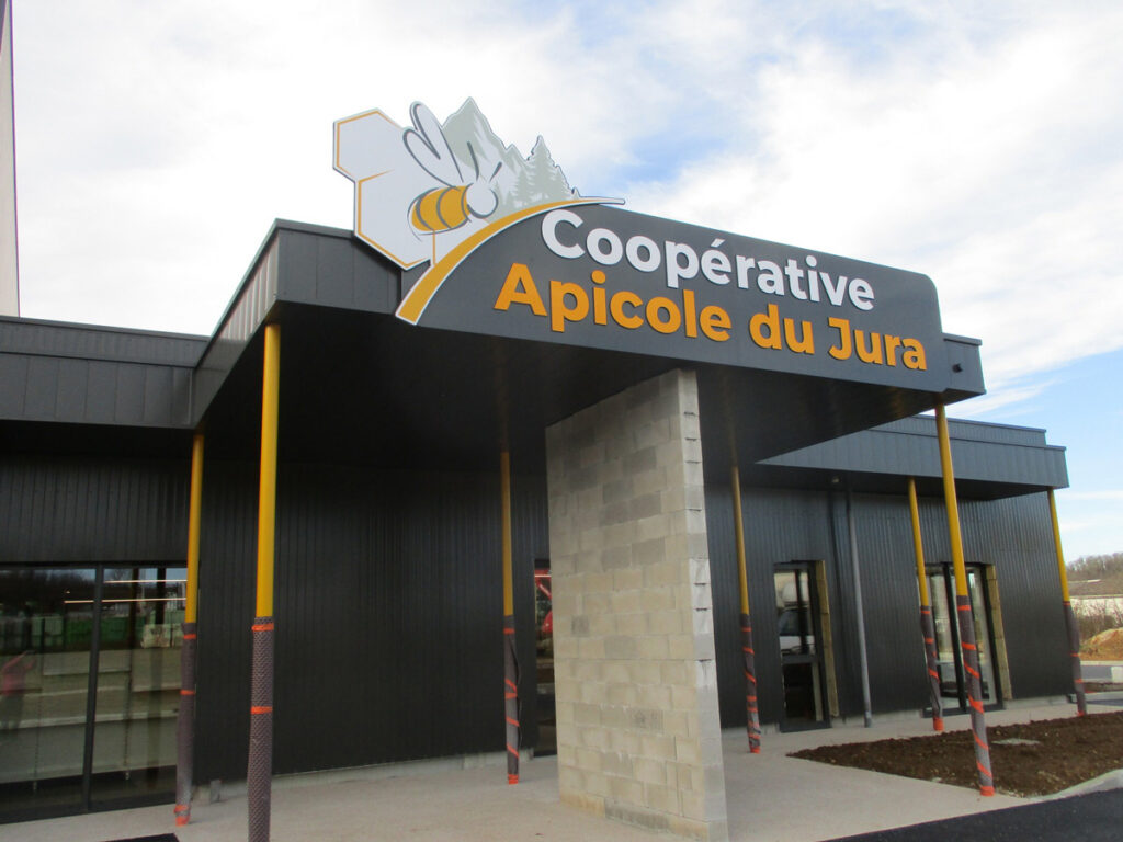 Enseigne panneau en aluminium