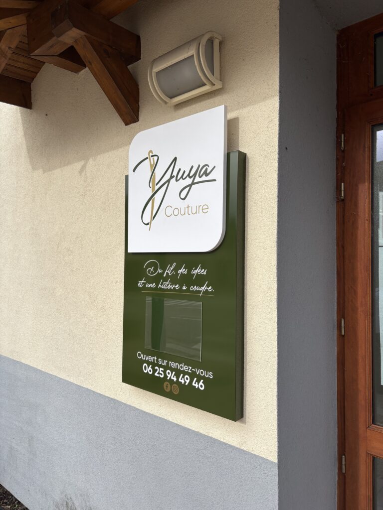 Panneau d'informations